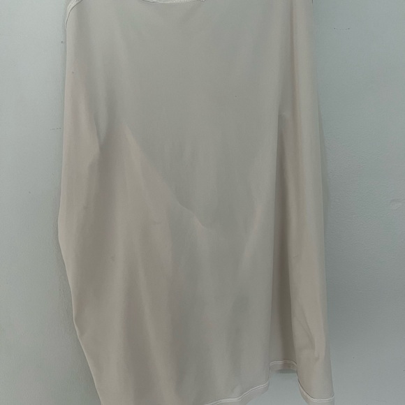Lululemon White Sheer Lightness Tank Top 8 - Picture 4 of 6